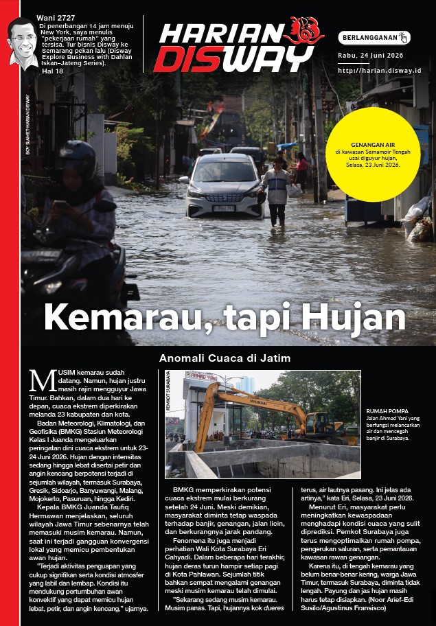 Kemarau, tapi Hujan
