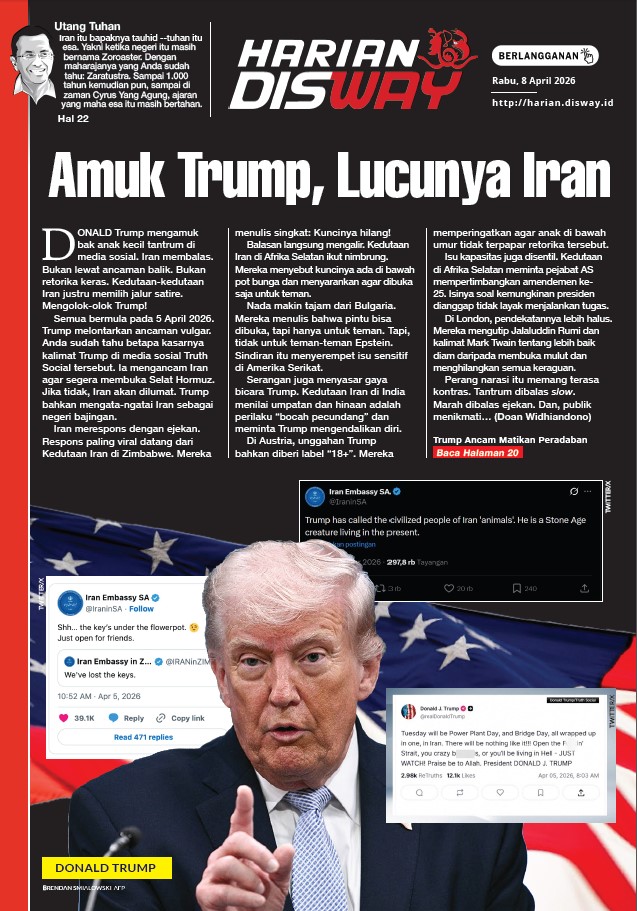 Amuk Trump, Lucunya Iran