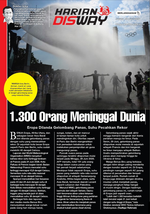 1.300 Orang Meninggal Dunia