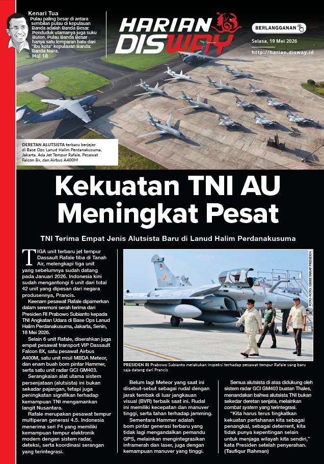 Kekuatan TNI AU Meningkat Pesat
