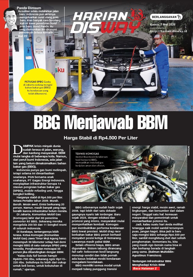 BBG Menjawab BBM