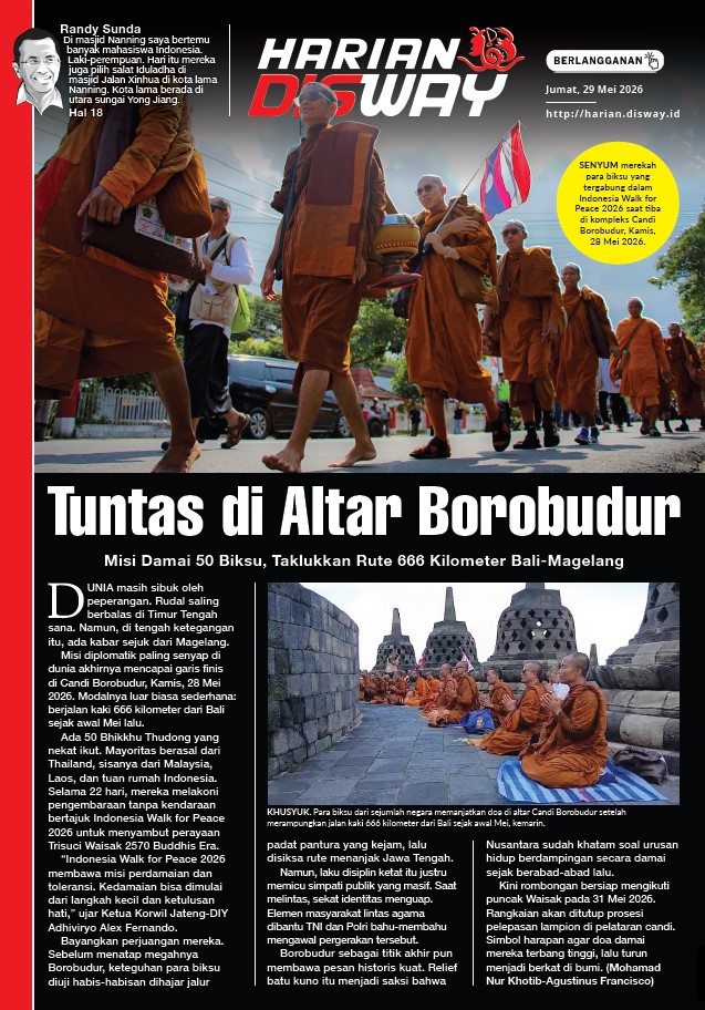 Tuntas di Altar Borobudur