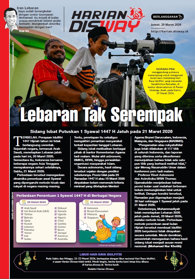 Lebaran Tak Serempak