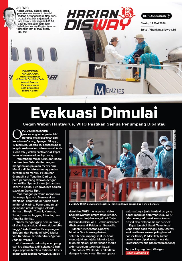 Evakuasi Dimulai