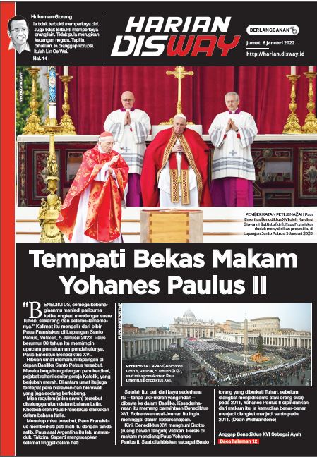 Tempati Bekas Makam Yohanes Paulus II