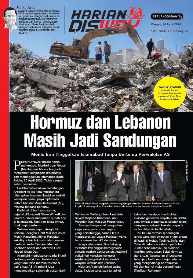 Hormuz dan Lebanon Masih Jadi Sandungan