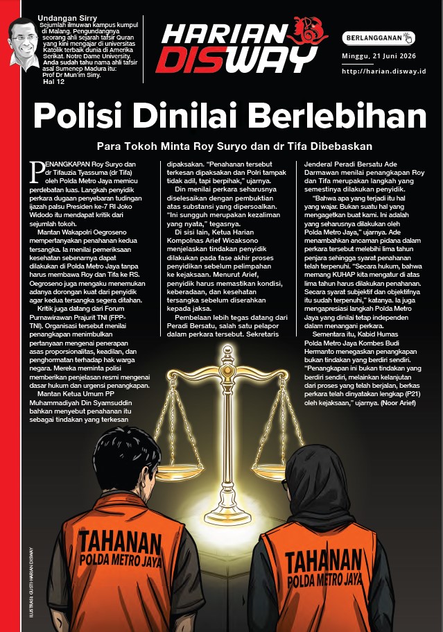 Polisi Dinilai Berlebihan