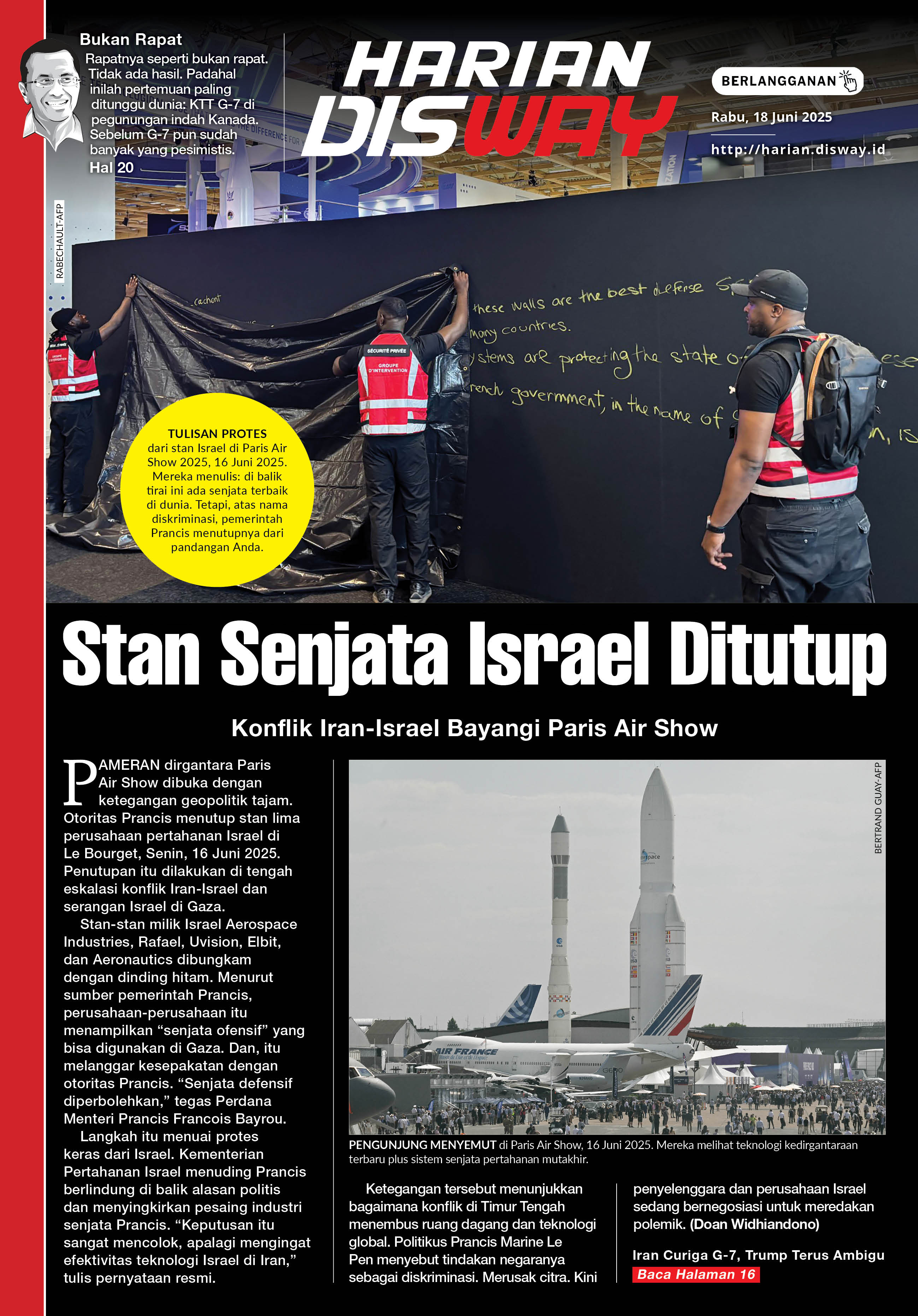Stan Senjata Israel Ditutup