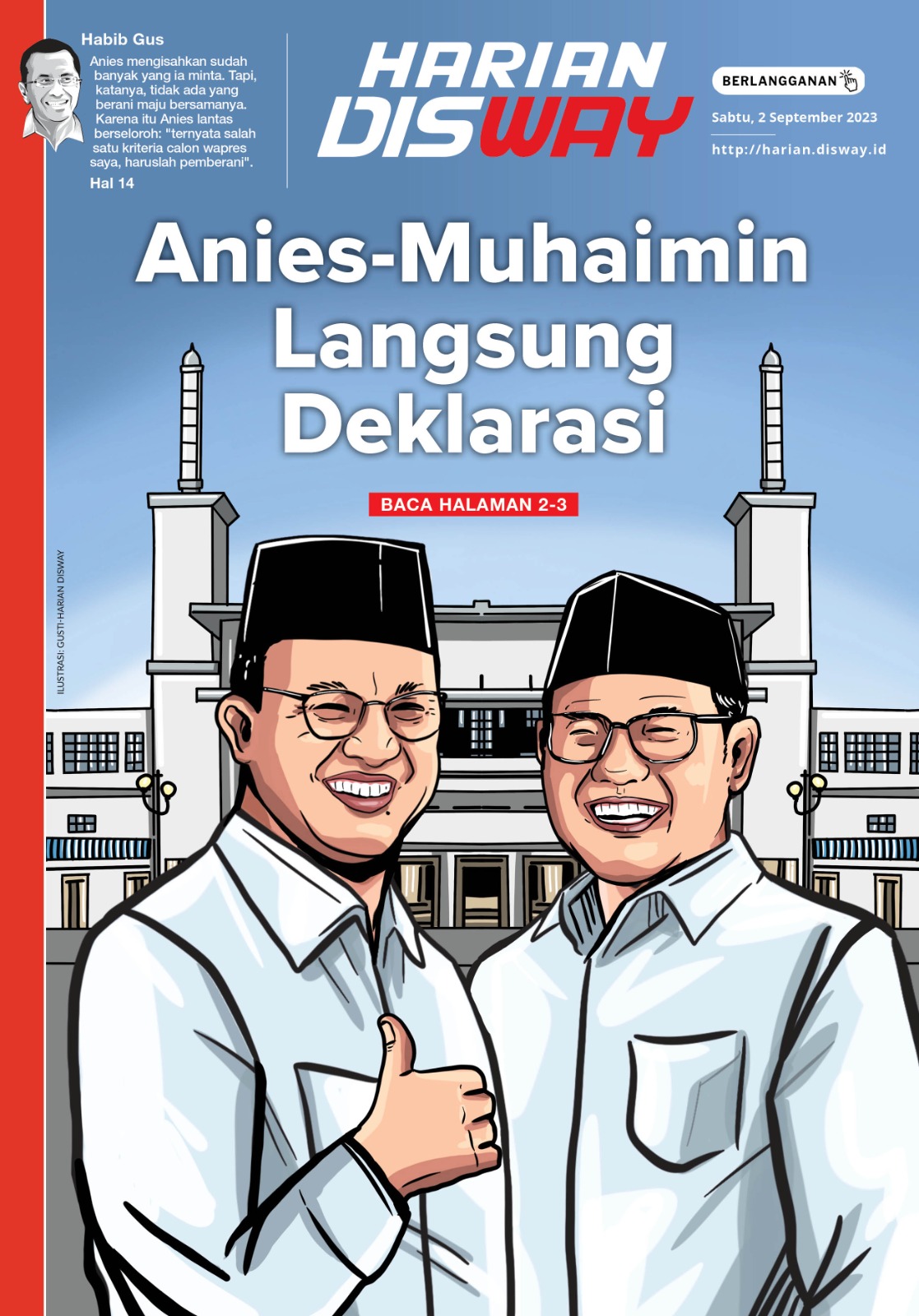 Anies-Muhaimin Langsung Deklarasi