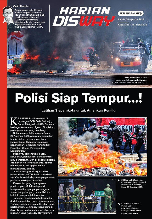 Polisi Siap Tempur…!