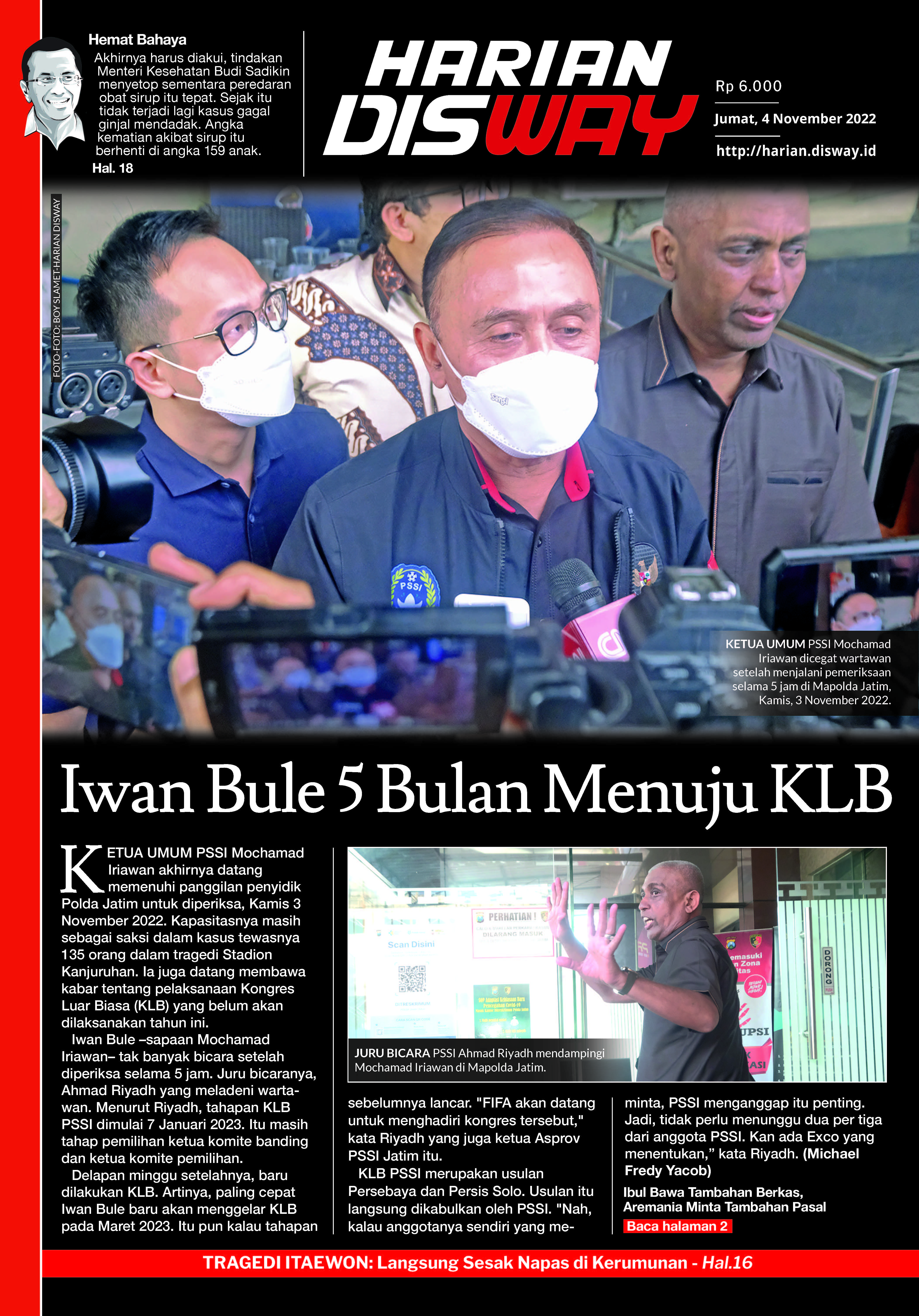 Iwan Bule 5 Bulan Menuju KLB