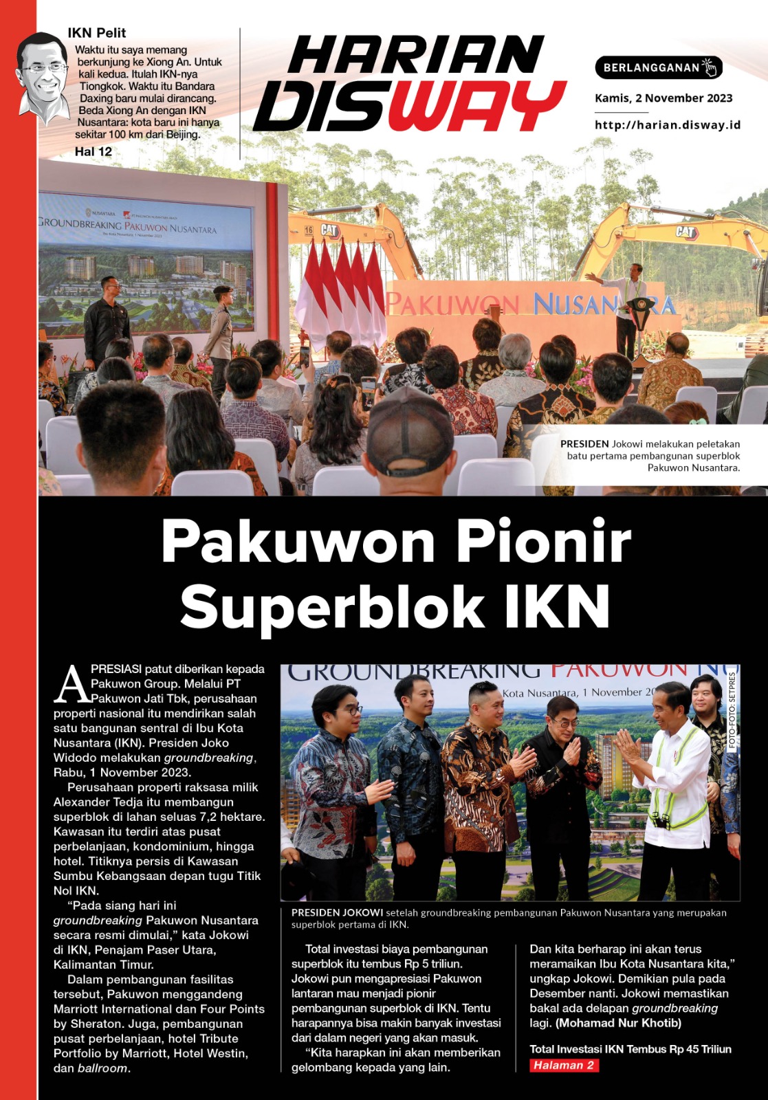 Pakuwon Pionir Superblok IKN