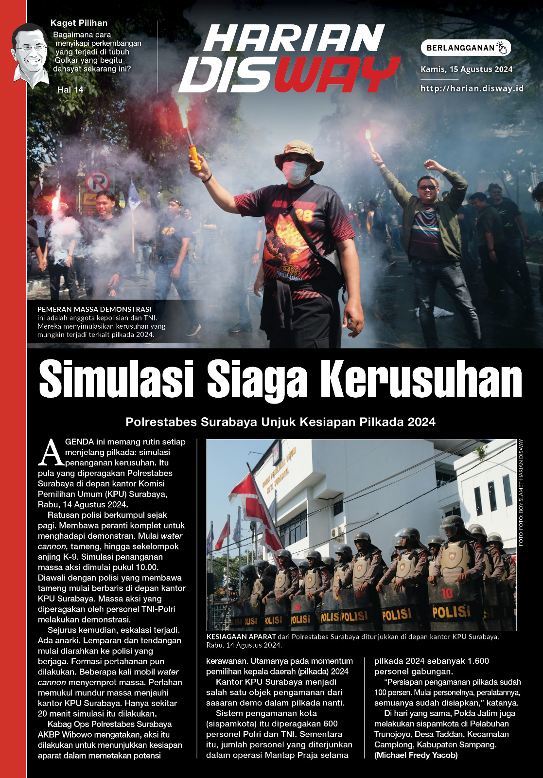 Simulasi Siaga Kerusuhan