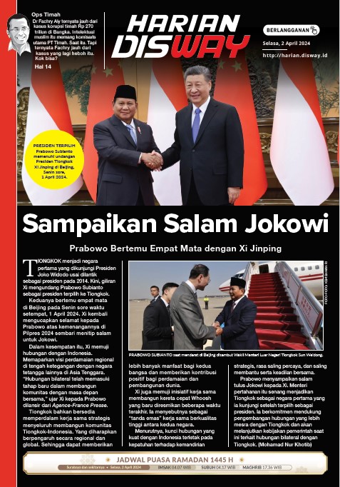 Sampaikan Salam Jokowi