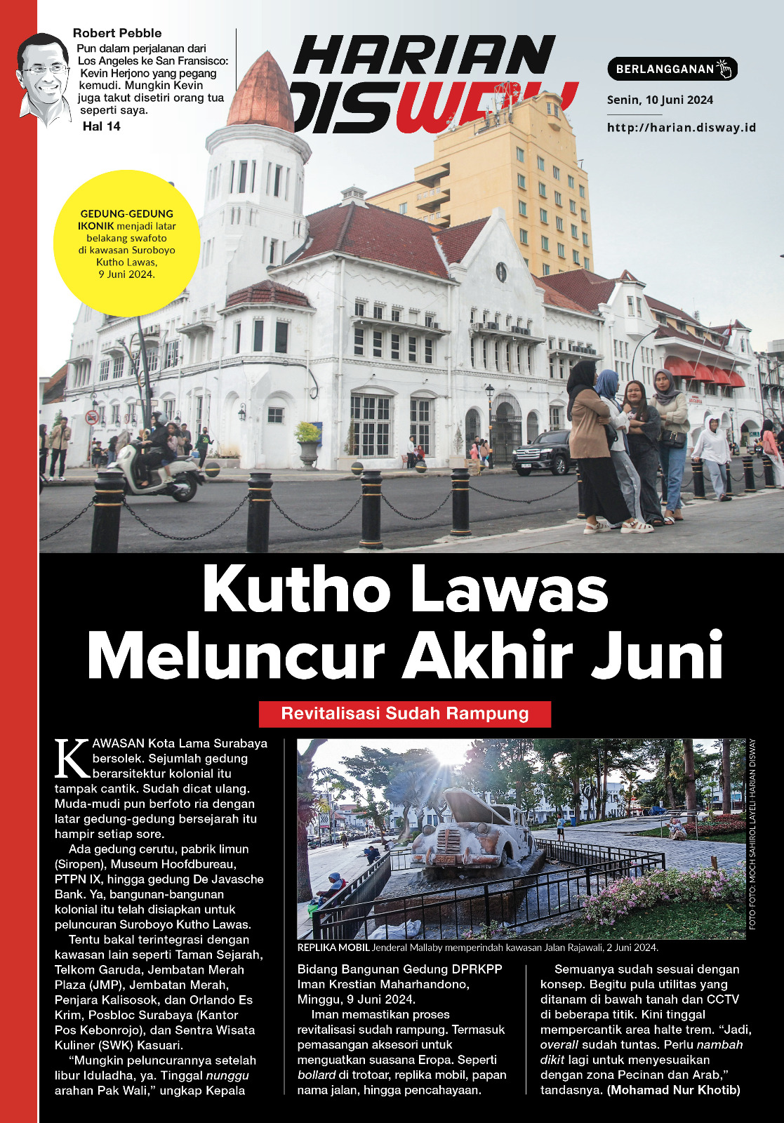 Kutho Lawas Meluncur Akhir Juni