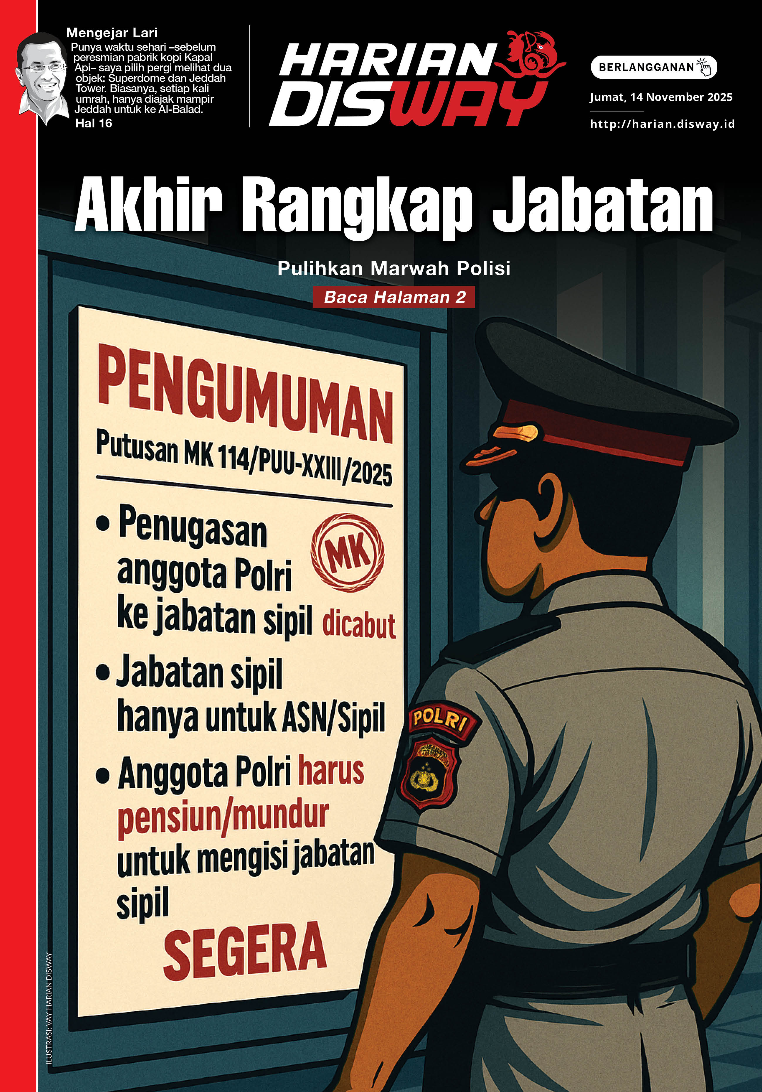Akhir Rangkap Jabatan