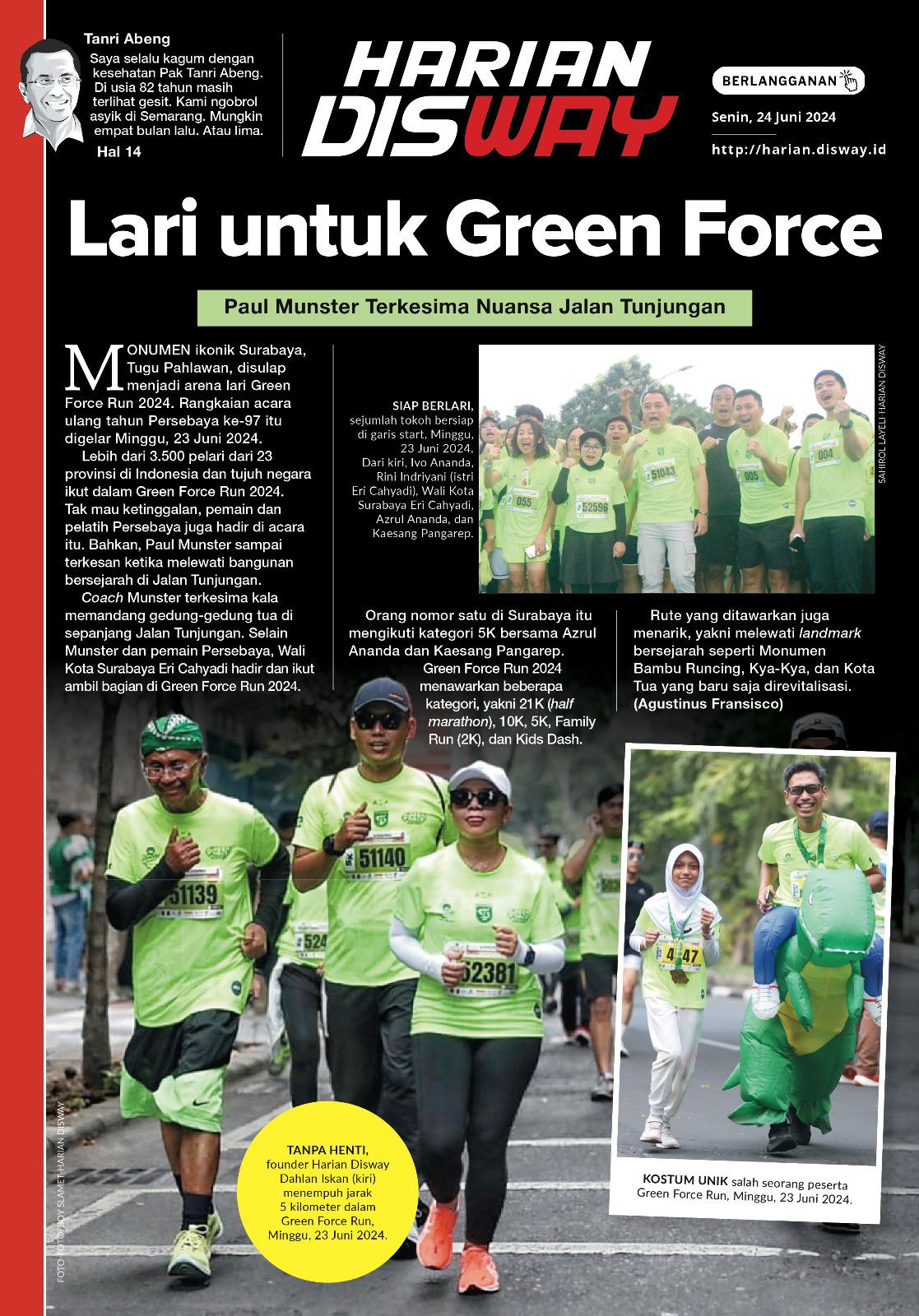 Lari untuk Green Force