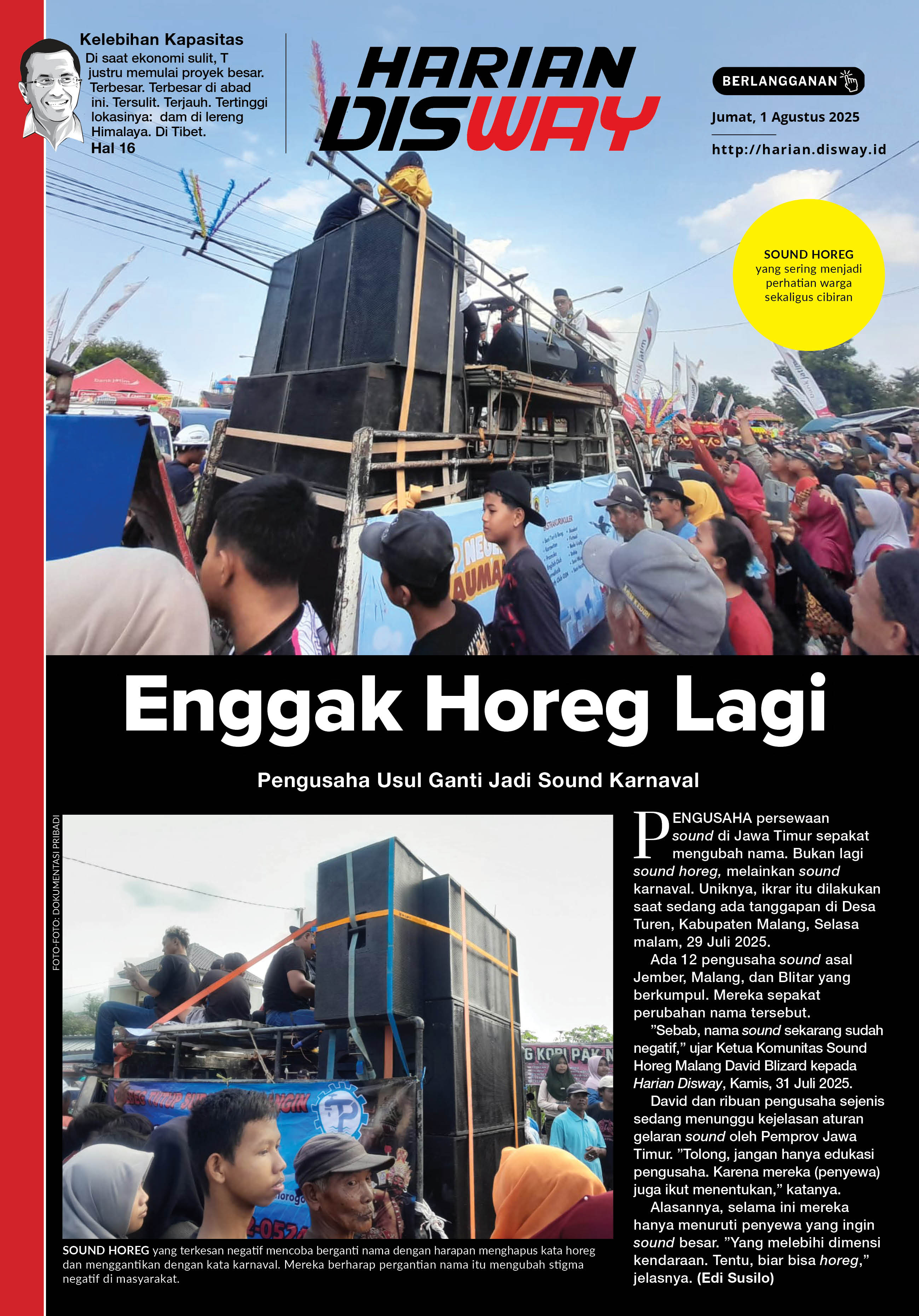 Enggak Horeg Lagi