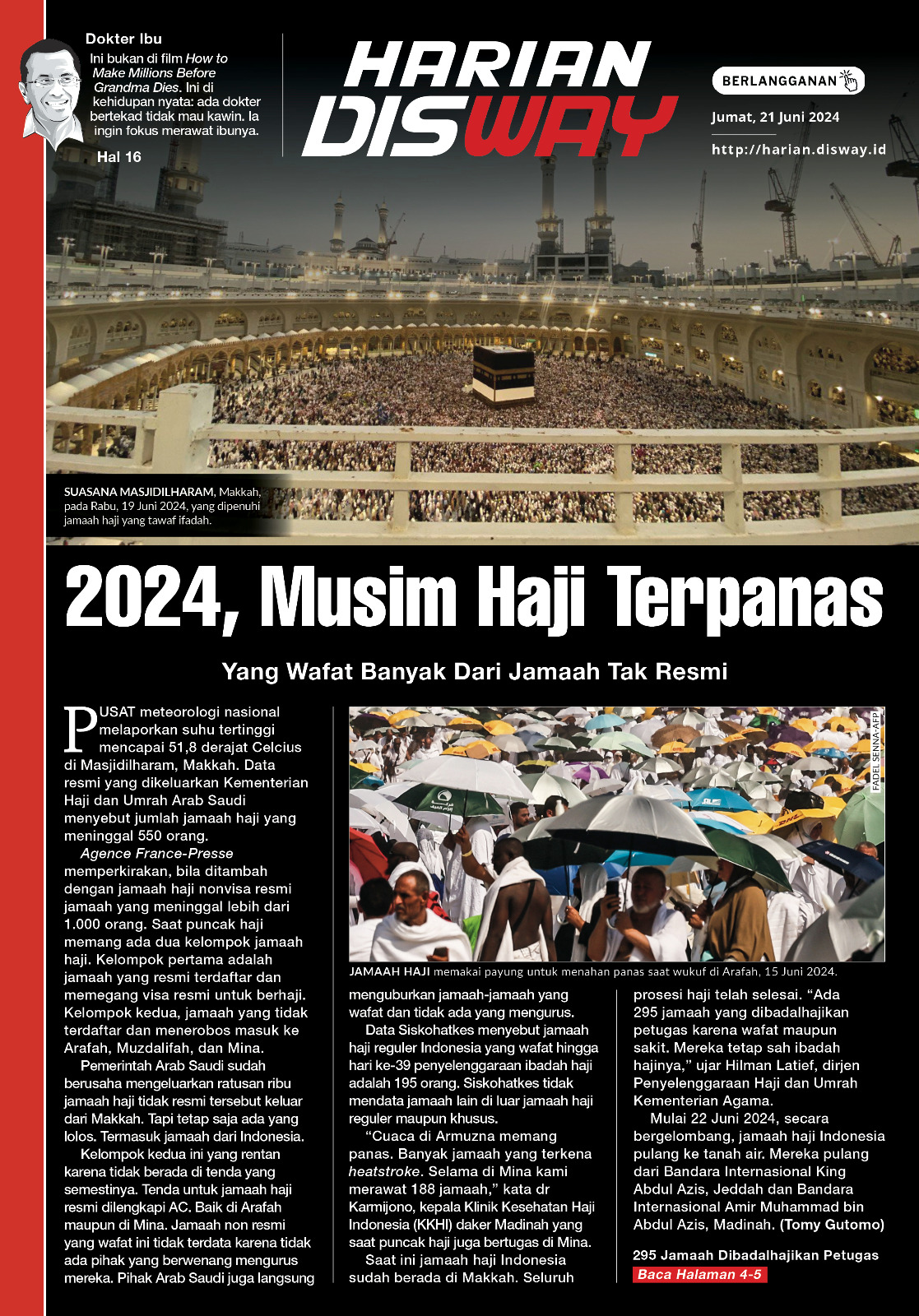 2024, Musim Haji Terpanas