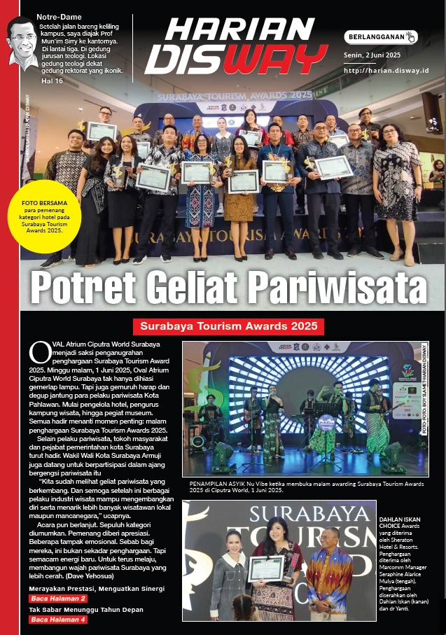 Potret Geliat Pariwisata