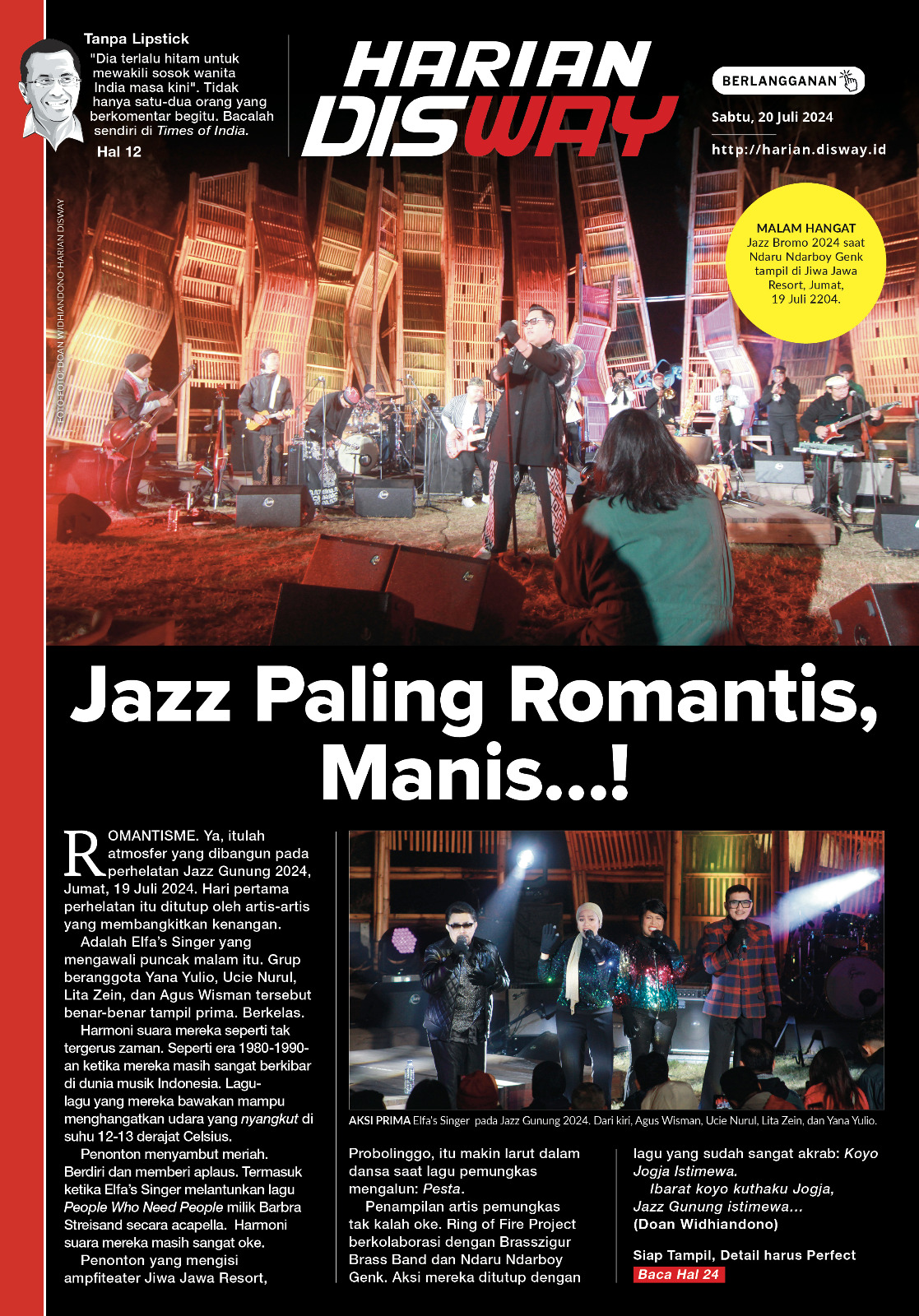 Jazz Paling Romantis, Manis…!