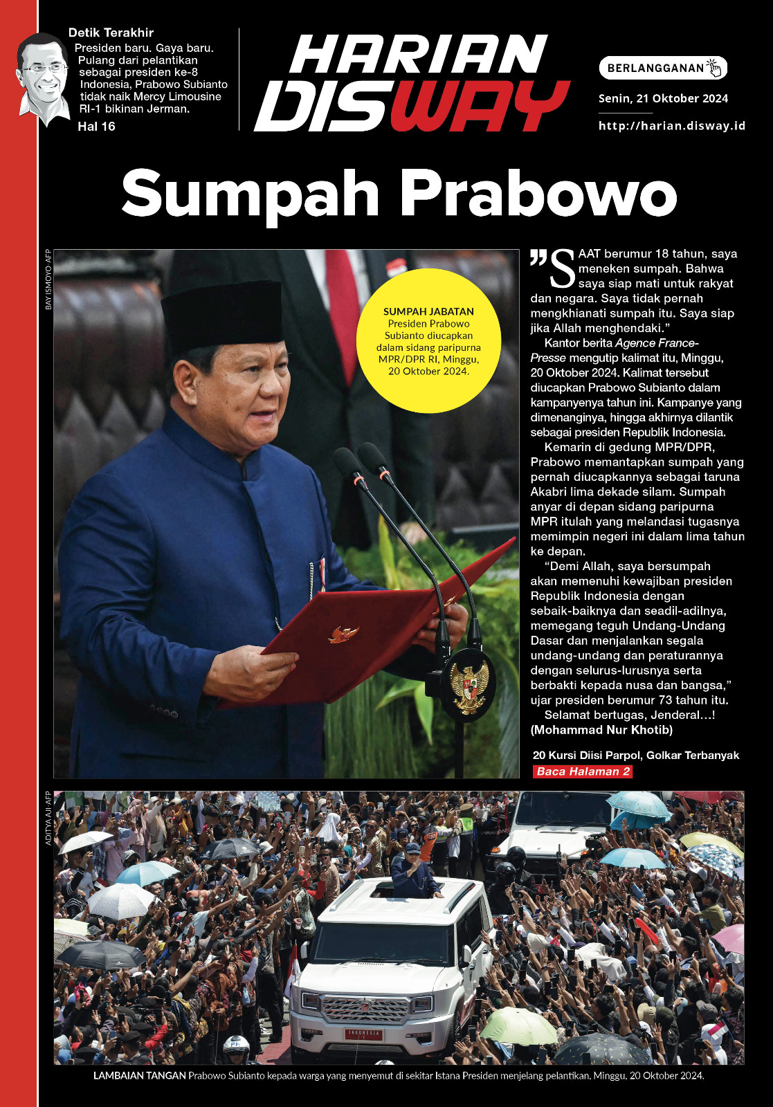 Sumpah Prabowo