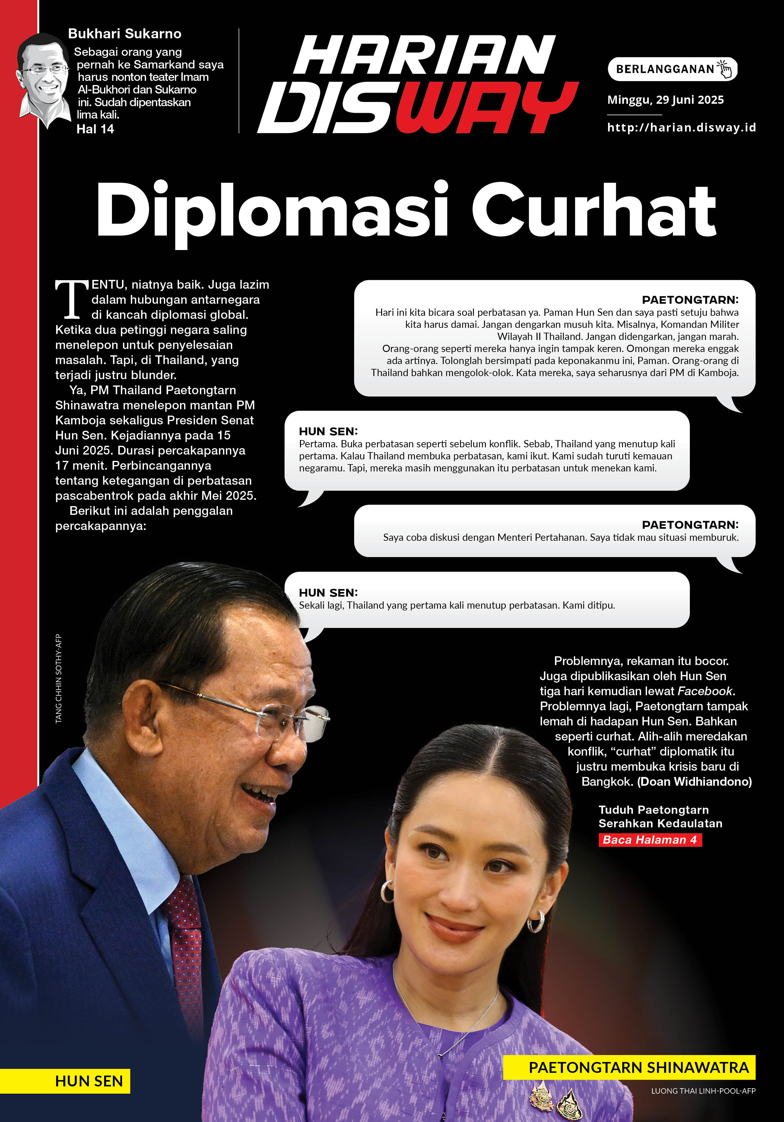 Diplomasi Curhat