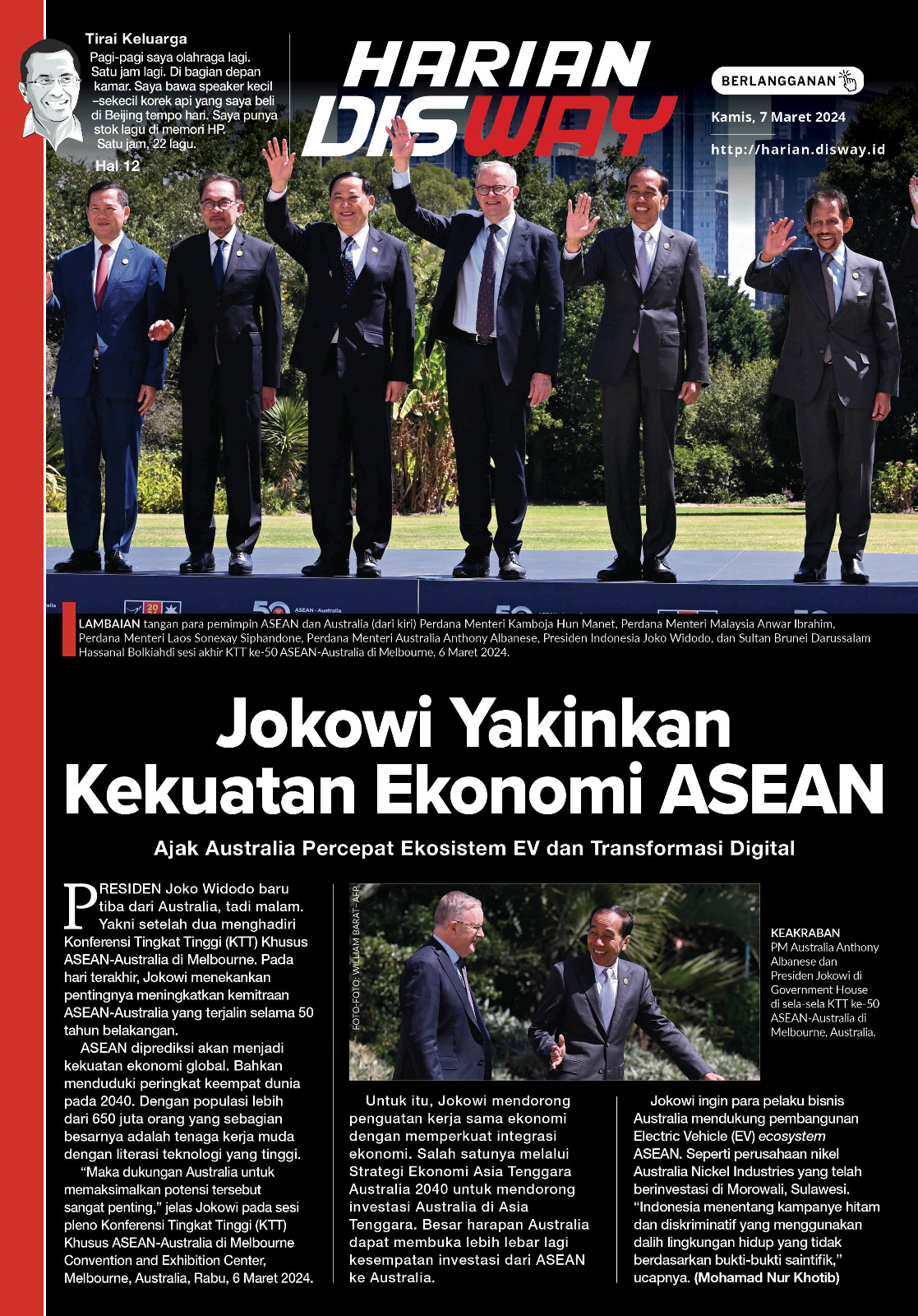 Jokowi Yakinkan Kekuatan Ekonomi ASEAN
