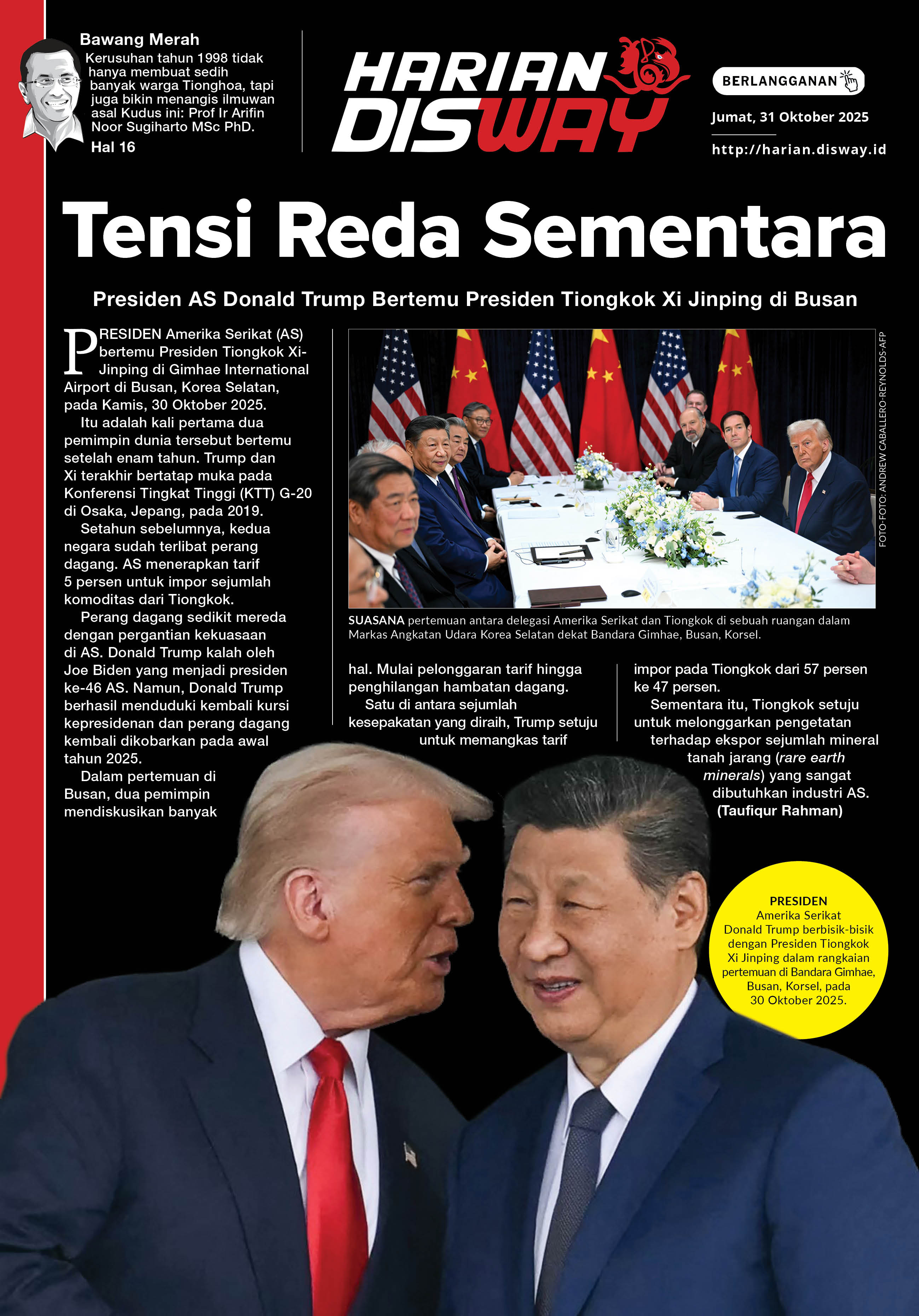 Tensi Reda Sementara
