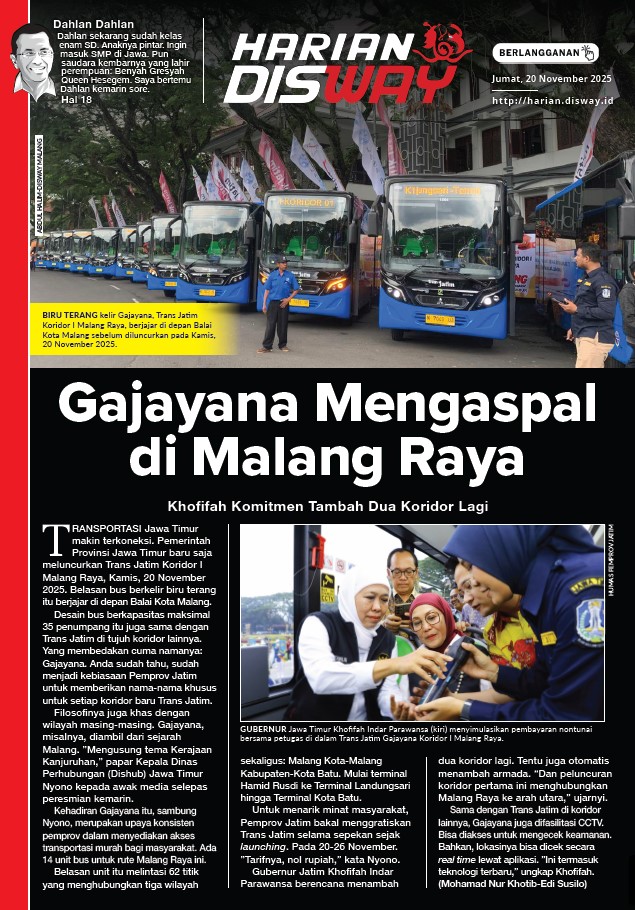 Gajayana Mengaspal di Malang Raya