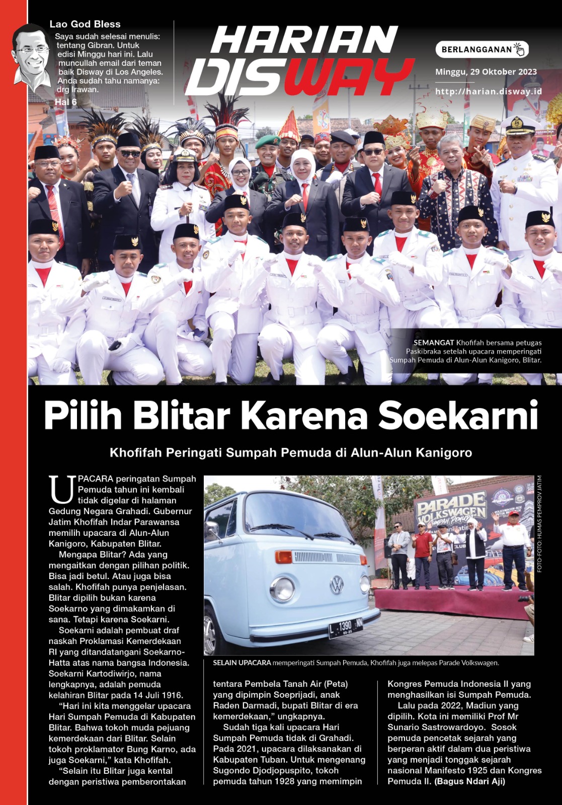 Pilih Blitar Karena Soekarni