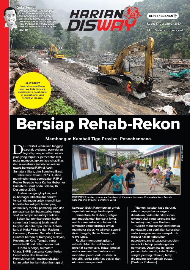 Bersiap Rehab-Rekon