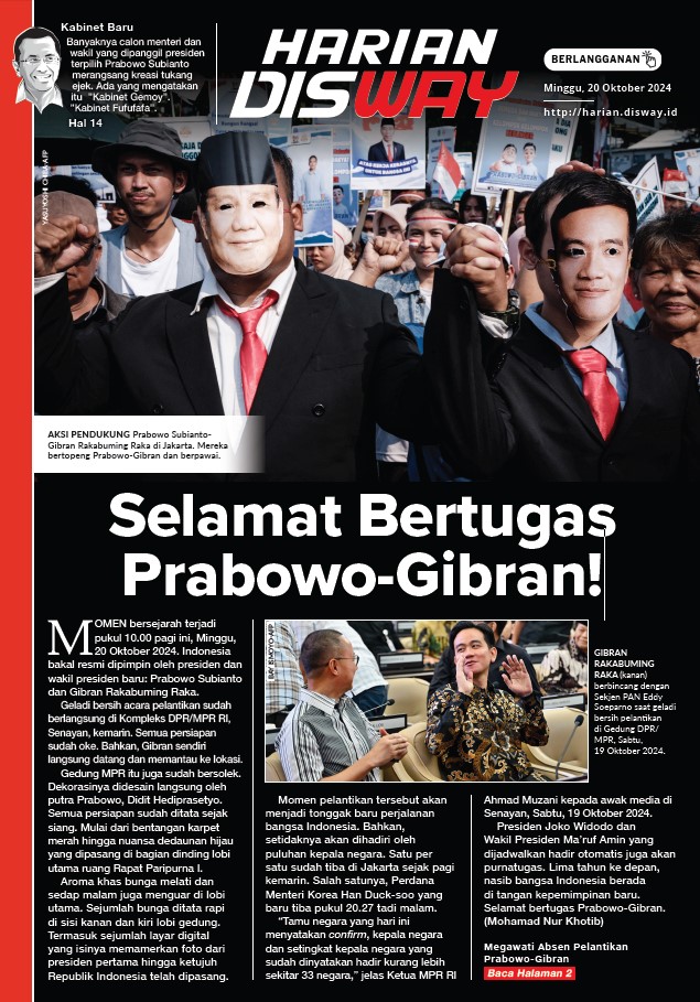 Selamat Bertugas Prabowo-Gibran!