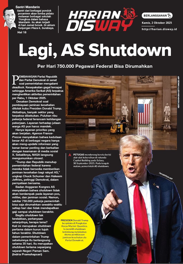 Lagi, AS Shutdown