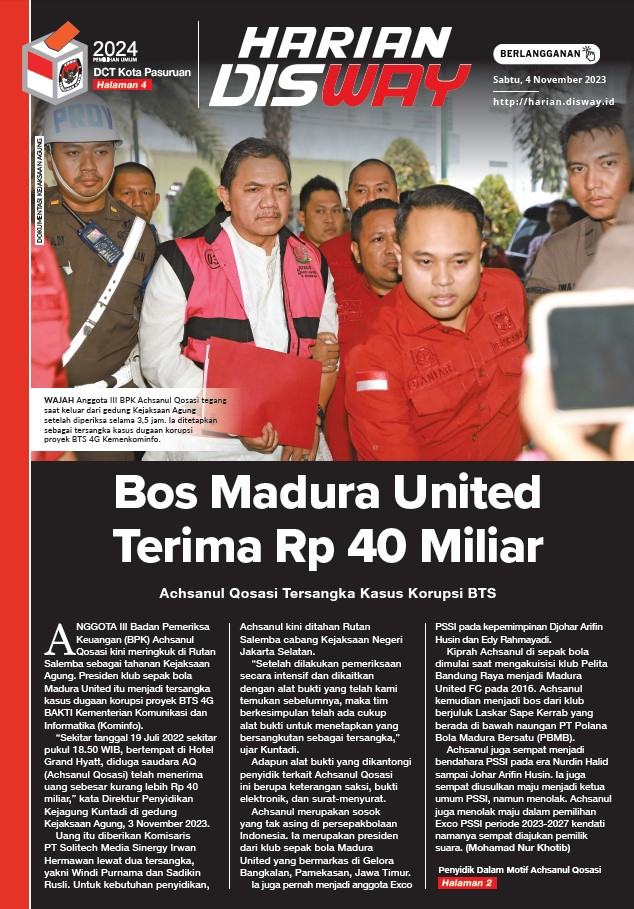 Bos Madura United Terima Rp 40 Miliar