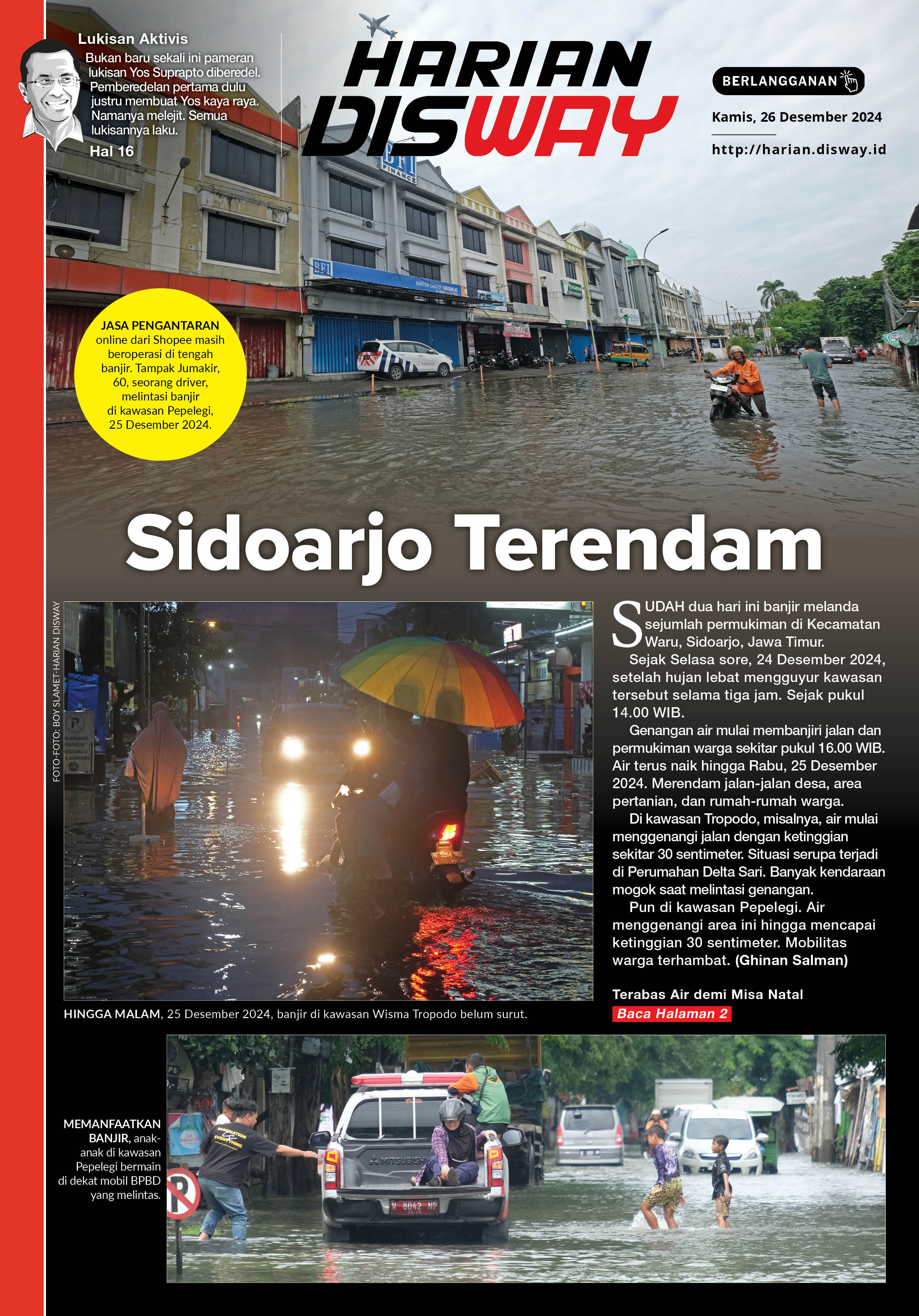 Sidoarjo Terendam