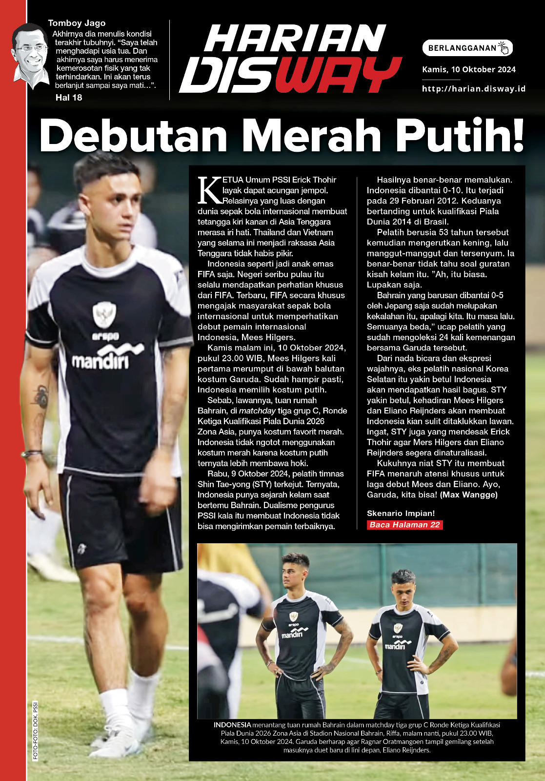 Debutan Merah Putih!