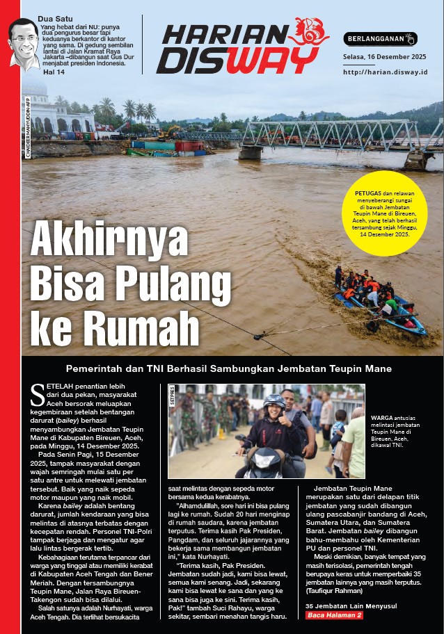 Akhirnya 14 Desember 2025. Bisa Pulang k