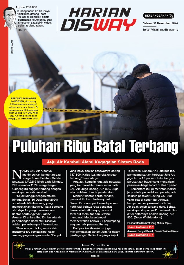 Puluhan Ribu Batal Terbang