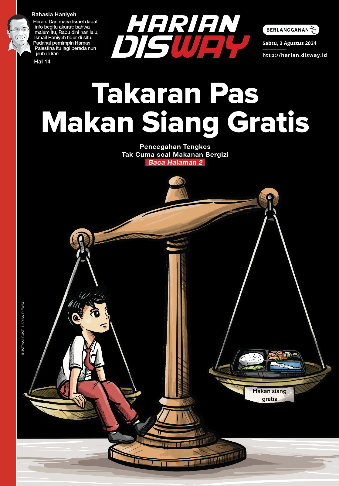 Takaran Pas Makan Siang Gratis