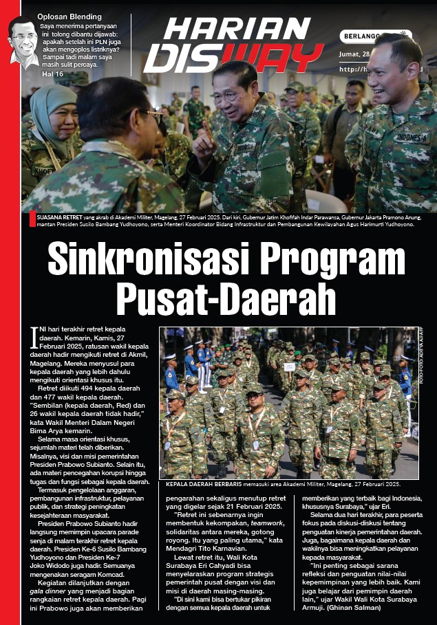 Sinkronisasi Program  Pusat-Daerah