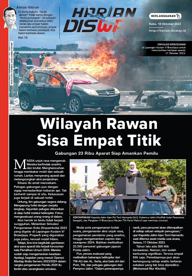 Wilayah Rawan Sisa Empat Titik