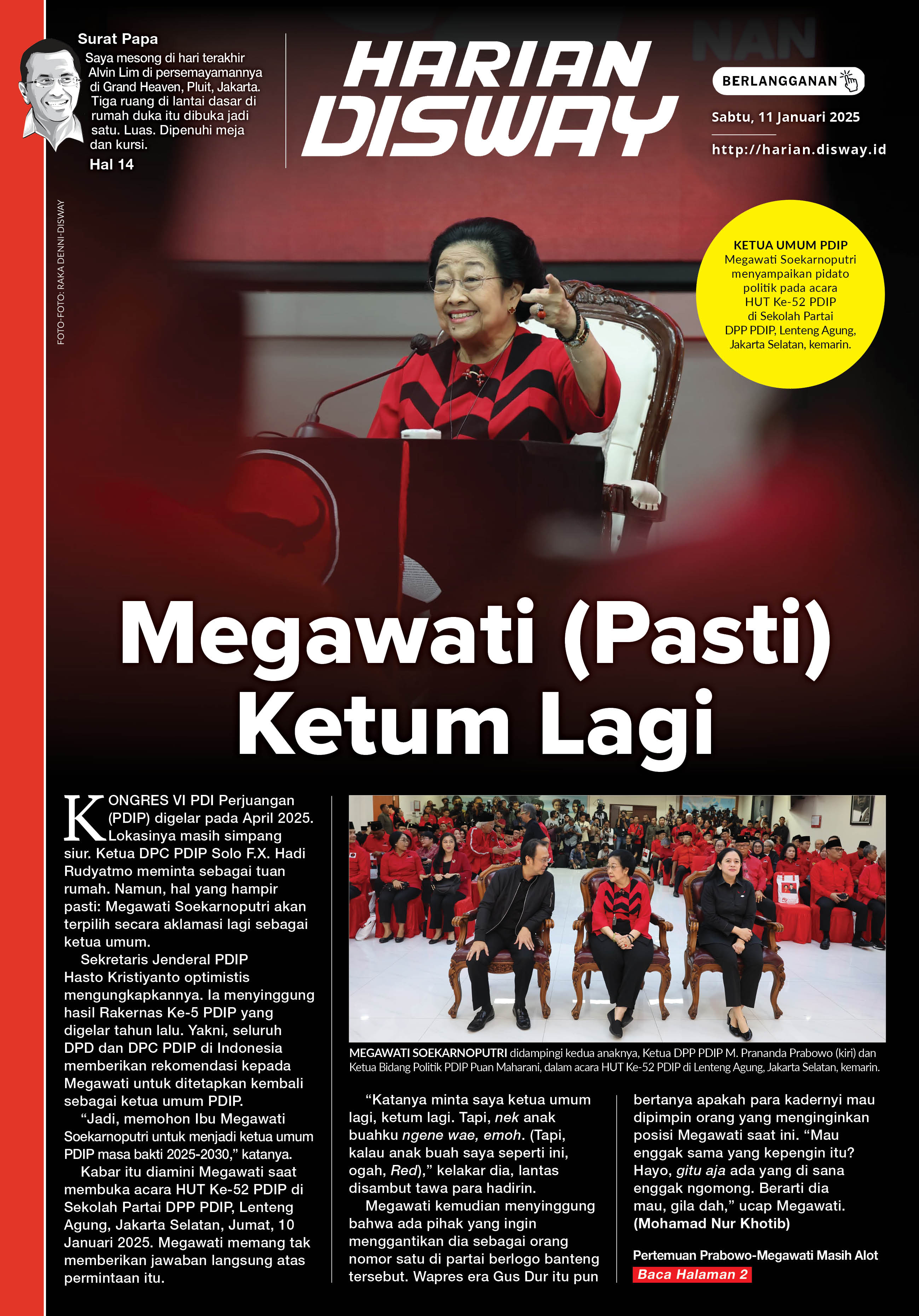 Megawati (Pasti) Ketum Lagi