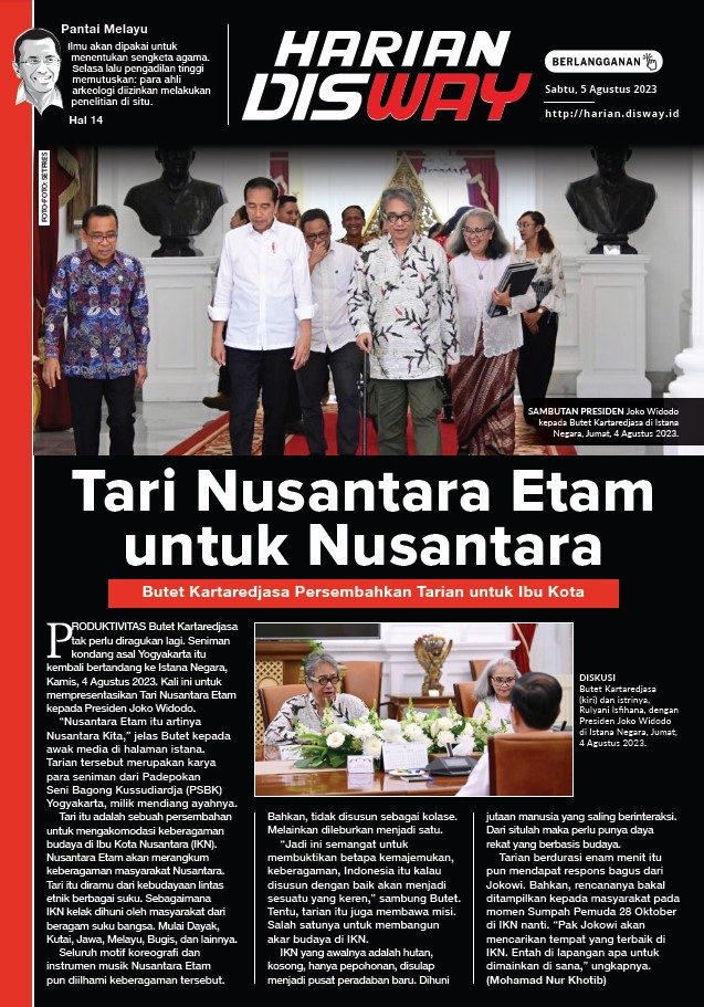 Tari Nusantara Etam untuk Nusantara