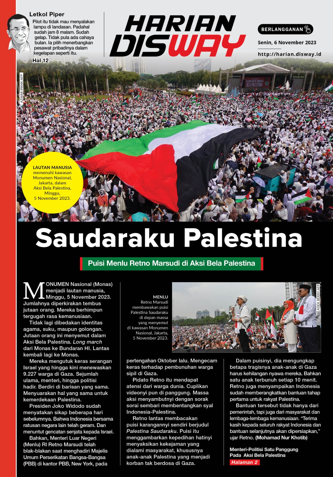 Saudaraku Palestina