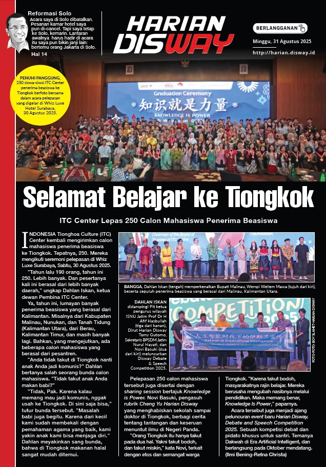 Selamat Belajar ke Tiongkok