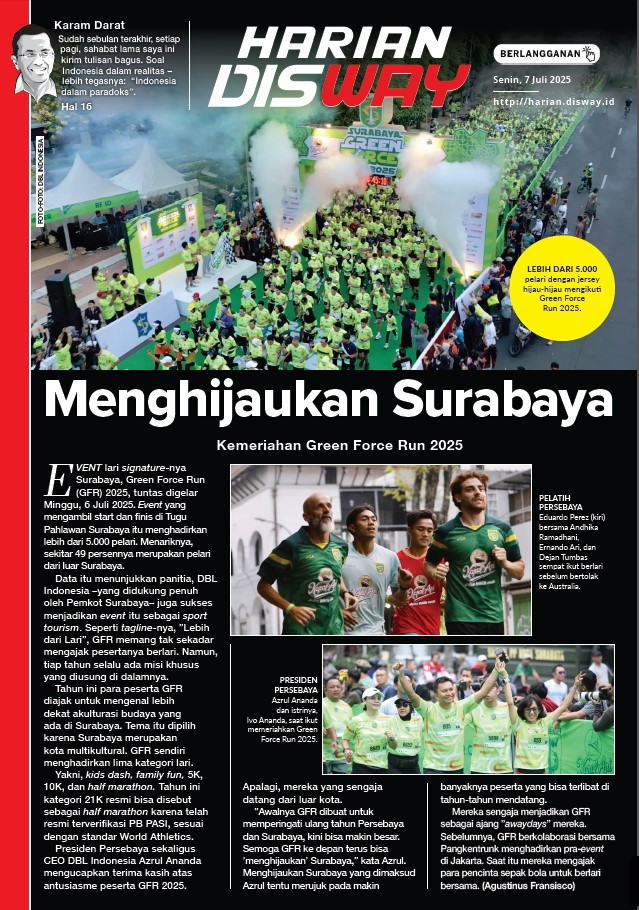 Menghijaukan Surabaya