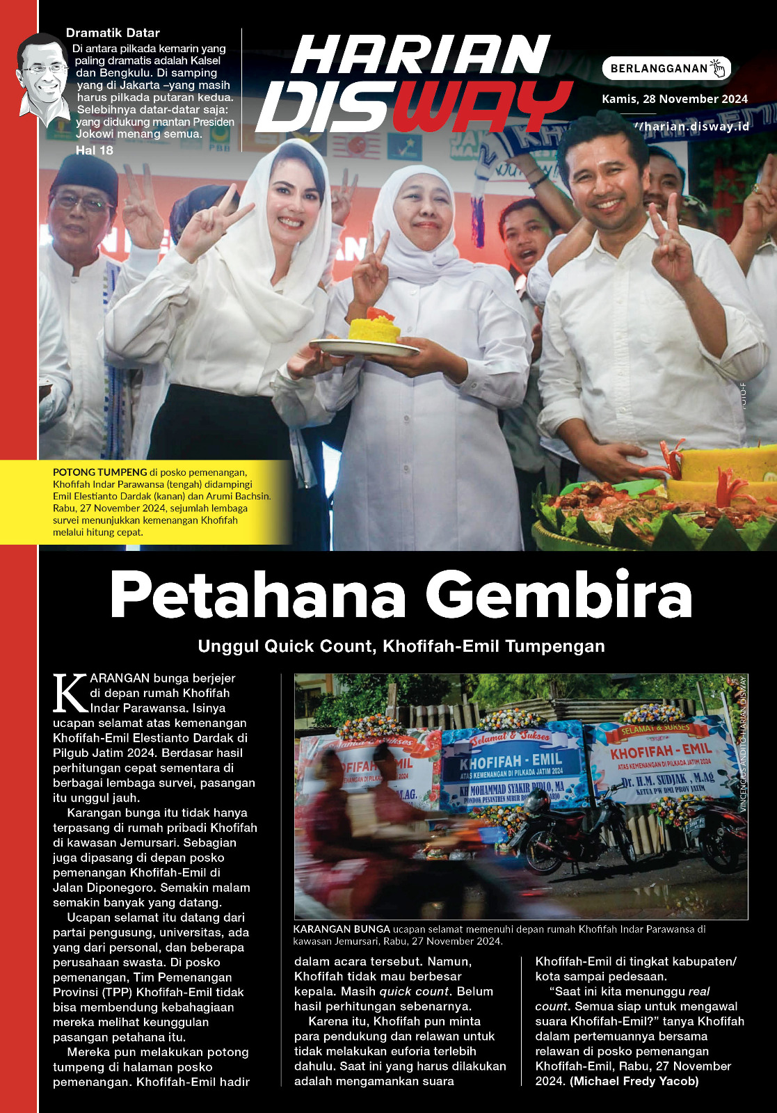 Petahana Gembira