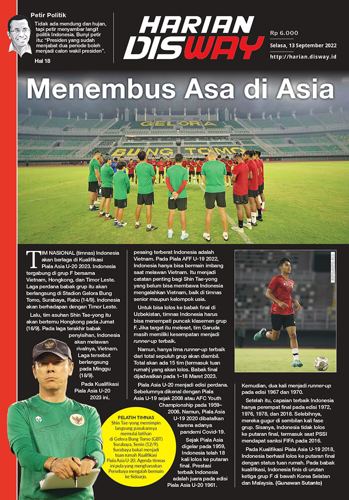 Menembus Asa di Asia