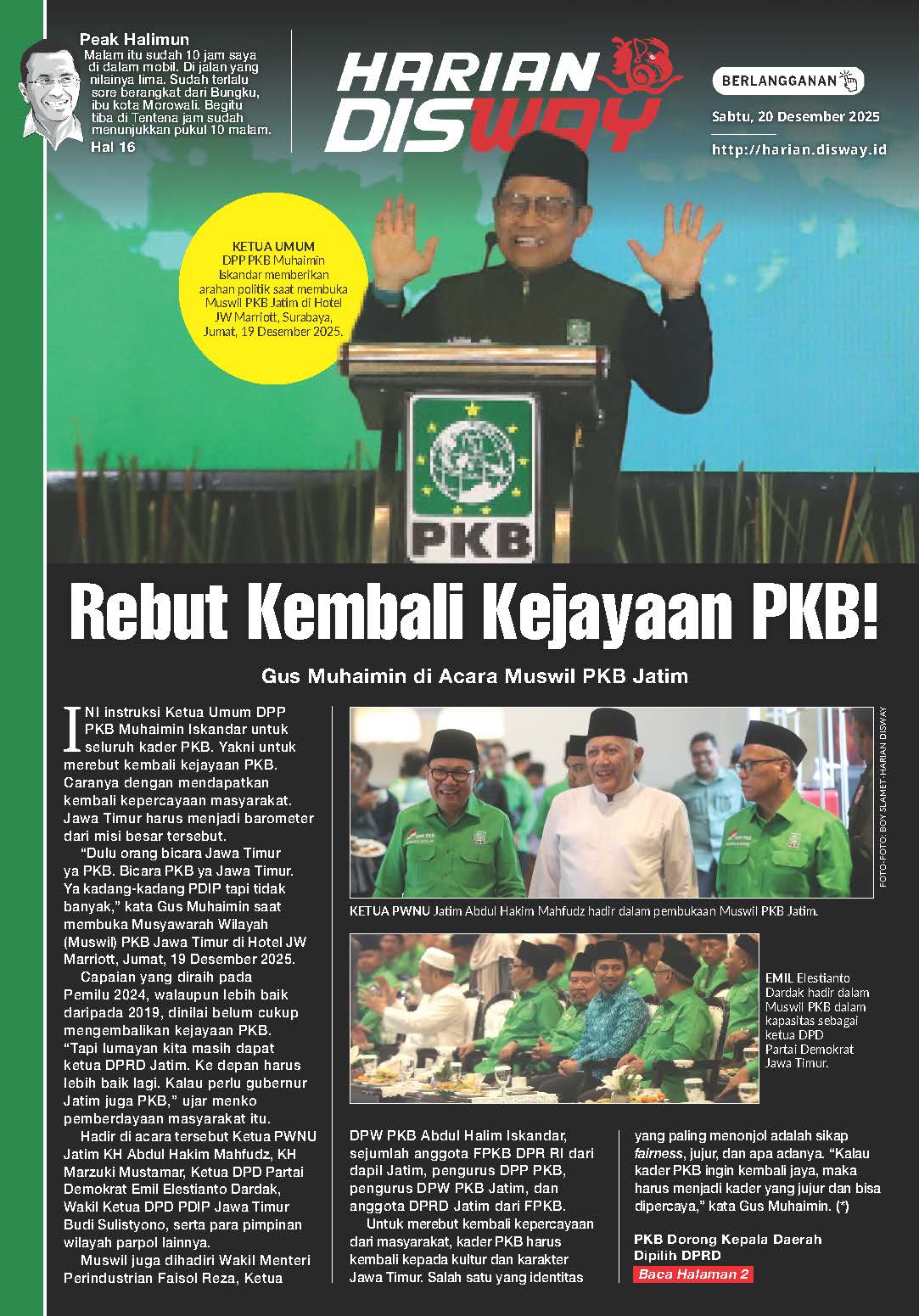 Rebut Kembali Kejayaan PKB!